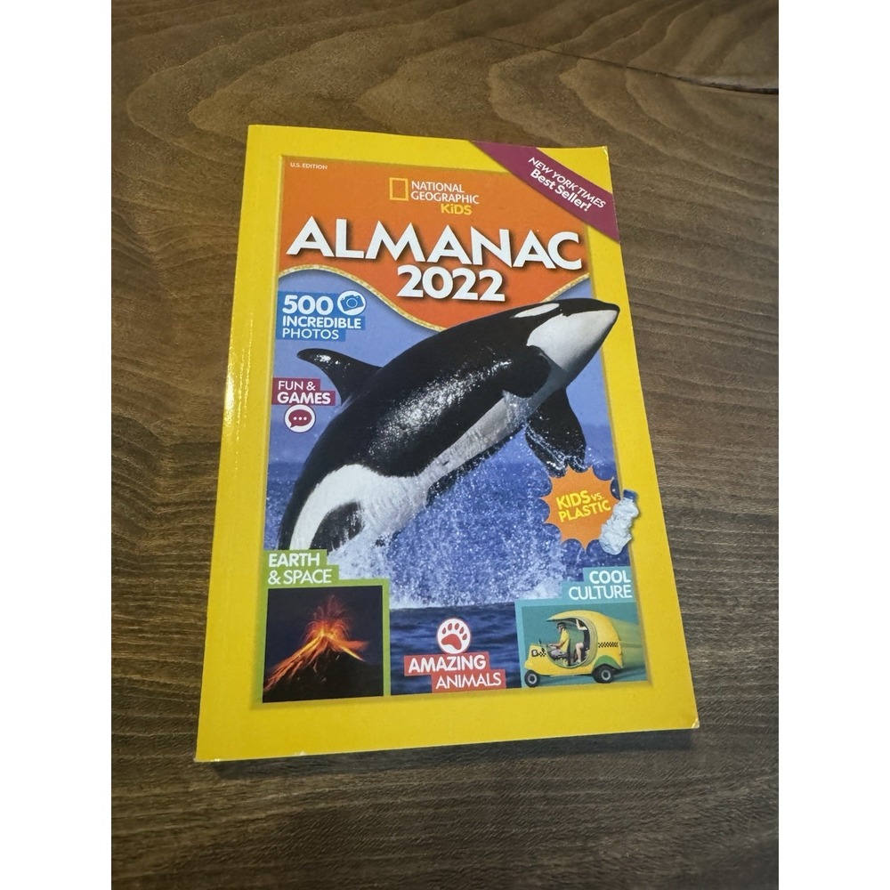 National Geographic Kids Almanac 2022, U.S. Edition